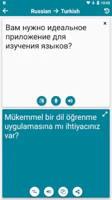 Turkish - Russian android App screenshot 5