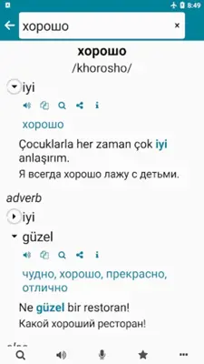 Turkish - Russian android App screenshot 6